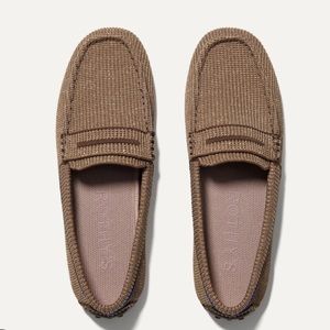 New Rothy’s Driver in Gilded Bronze